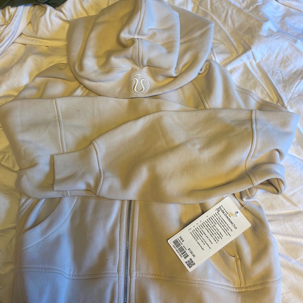 NWT Lululemon Overszied Scuba Full Zip Hoodie